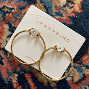 Jenny Bird Icon Small Hoop Earrings